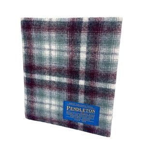 Vintage Pendleton Wool Address Book Cover Mead Address Plaid Organizer, Office
